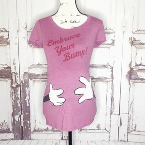 Disney Embrace Your Bump Shirt. Tshirt. Mickey S